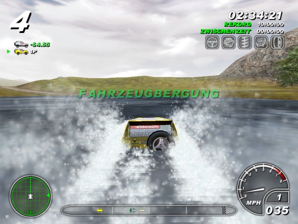 Master Rally screenshot 4 for Playstation 2